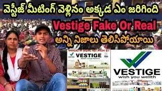 Vestige Fake Or Real..? | వెస్టీజ్ మీటింగ్ వెళ్లినం అక్కడ ఎం జరిగింది.? | అన్ను నిజాలు తెలిసిపోయాయి