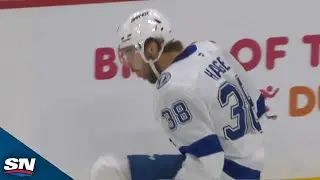 Lightning' Brandon Hagel Freezes Penguins' Erik Karlsson And Rips It Bar Down