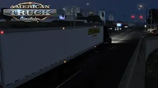 TRUCK DRIVER PLAYS AMERICAN TRUCK SIMULATOR|K DOGGS BIG MAP MOD|FAYETTEVILLE, NC TO ORLANDO, FL.