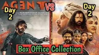 Ponniyin Selvan 2 Vs Agent Day 2 Worldwide Box Office Collection || Ps2 Box Office Collection