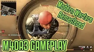 Modern Warfare Remastered Multiplayer Gameplay - M40A3 IS BACK!!
