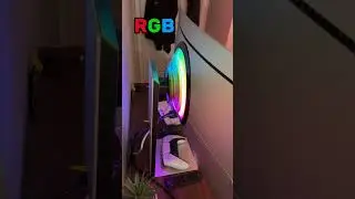 🎮 &ldquo;Not Gonna Lie&hellip; The RGB Behind This Monitor Is Everything 🤤