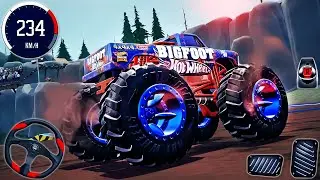 Hot Wheels Monster Trucks Stunt Mayhem - Car Extreme Mega Ramp Impossible Racing - PC GamePlay #2
