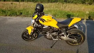 My New 2018 Ducati Monster 821 Yellow!!!!!!!