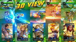 MOBILE LEGENDS UPCOMING NEW SQUAD - LIGHTBORN SQUAD  | MOBILE LEGENDS 3D VIEW