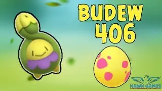 Shiny Budew hatched - Generation 4 Pokedex 406 - Pokemon GO [No Hack]