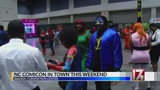 NC Comicon underway in Raleigh this weekend