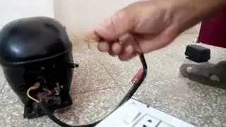Start / Run compressor without relay کمپریسر کو بغیر ریلےان کرنے کا طریقہ