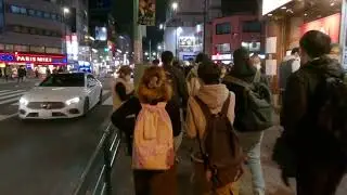 An Evening Walk Around Shin-okubo Station | Tokyo Street Exploration | Japan 4K
