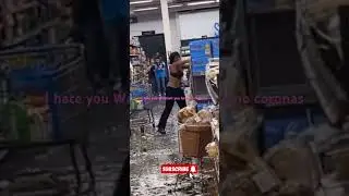 Woman destroys Walmart cause there was no Coronas beer 🍺