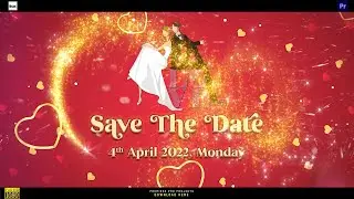 Romantic Wedding Invitation For Adobe Premiere Pro Cc 2021 I #editbox