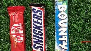 Snicker vs KitKat vs Bounty