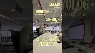 Planlamada meslek disiplinleri #planlama #shorts #şehirplanlama #shortsfeed #youtuber #viral