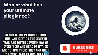 Who or what has your ultimate allegiance? | Reformed Devotionals Daily Podcast