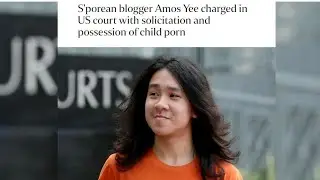 Amos Yee Returns as a Pedophile and Might Come Back to Singapore