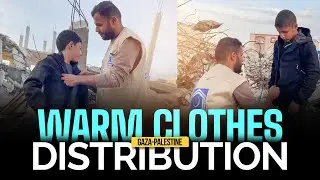 Gaza Winter Relief: Alkhidmat Brings Warm Clothing & Hope to Displaced Children
