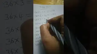 math table 36|| #maths #shortcut #tricks #ytshortsvideo #ytfeed #learn #education #millionviews