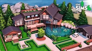 🌊 Seaside Mansion / The Sims 4 / speed build / no cc