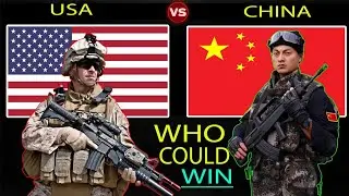 USA Vs China Military Power Comparison 2021 | China Vs USA Army Air force Navy Strength