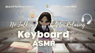 ROBLOX ASMR 🎧 Playing Boba Keys Tower! So Satisfying & Relaxing 🧋✨