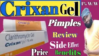 Crixan Gel For Pimples Review/क्रिक्सन जेल प्राइस, साइड इफेक्ट, बेनिफिट्स #skin #skincare #pimples