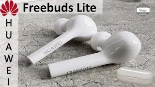 Huawei FreeBuds Lite TWS - Bluetooth-наушники Huawei Freebuds Lite, белый цвет - Распаковка
