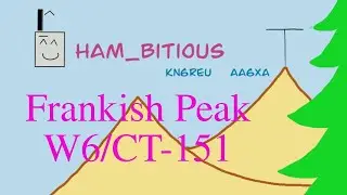 Frankish Peak, W6/CT-151 SOTA
