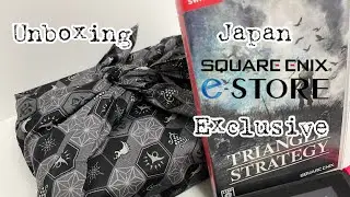 [e-store exclusive] Triangle strategy unboxing - collectors pack exclusive asmr edition [japan only]