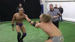 Sless shows off his athleticism with a hurricanrana off the steel steps! - NOW Quick Clips 25