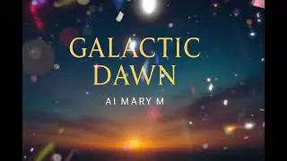 Galactic Dawn 🌅✨ | AI Cosmic Awakening & Ambient Light 🎶🌠