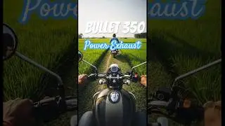 Bullet 350 Riding In Fields