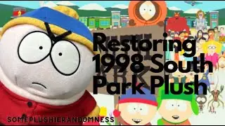 Restoring a 1998 South Park Plush