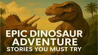 Epic Dinosaur Adventure Stories You Must Try! #Dinosaurs #EpicAdventure #PrehistoricWorld