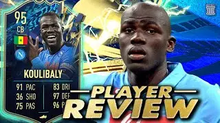 95 TEAM OF THE SEASON KOULIBALY PLAYER REVIEW! TOTS KOULIBALY - FIFA 22 Ultimate Team