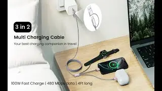 Sevenaire 100W PD 3-in-1 Cable for ₹1,799 | Apple Watch + iPhone + Type-C Charging in One!