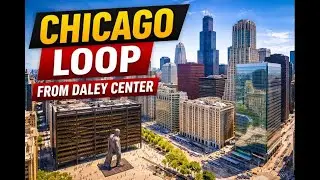 Chicago Loop from Daley Center | Urban Skyline Views