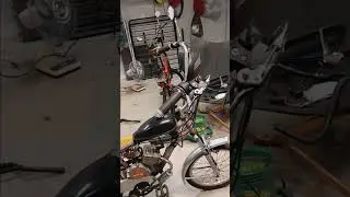 upgraded my initial motorized bicycle 2025
