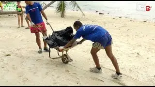 Let's Do It Samui - Cleanup Taling Ngam 2014. Уборка пляжа