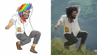Chikiri Chikiri Full Video Song Drawing Meme | Ram Charan New Telugu Song 