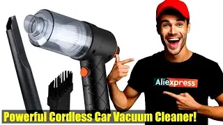 6000PA Wireless Car Vacuum Cleaner: The Ultimate Solution for Car Cleaning  Home