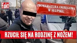 Krwawy dramat w Ustce! Piotr K. miał rzucić się na swoją rodzinę. Nie żyje 4-letnia dziewczynka