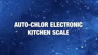 New Auto-Chlor System Electronic Kitchen Scales