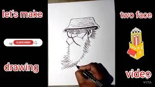 let's make a double meaning drawing video
