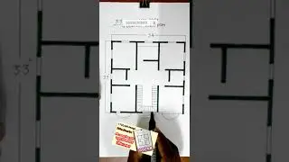 33&times;34 house plan | 33&times;34 building naksha | 4 bed room house design |#HPHouseplan #houseplan