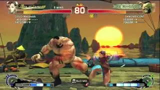 GOLD Madjestik (Chun li) vs. ZANGNIFICENT (Zangief)