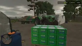 FS25 Saxlingham Harvest our first wheat field. Selling products and New Dairy Factory added #25