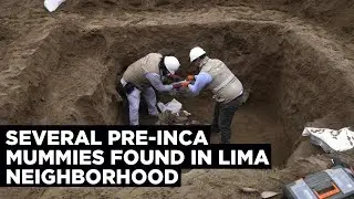 Watch: Several Pre-Inca Mummies Found Near Soccer Field Of Popular Peruvian Team