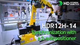 HDR12H-14_Synchronization with a 2-axis positioner
