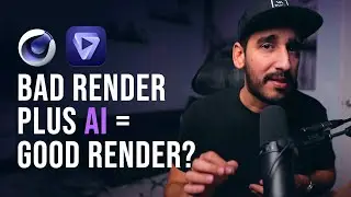 Can Video AI rescue a low quality 3D Render?