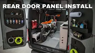 Carrve Equipment Rear Door Panel Install for the Mercedes Sprinter Van